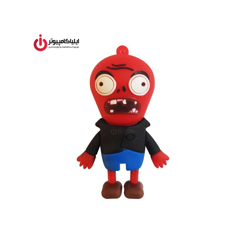 فلش مموری عروسکی کینگ فست مدل ZO-12 طرح زامبی ظرفیت 32 گیگابایت