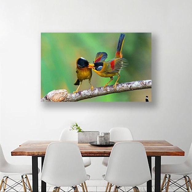 تابلو شاسی طرح عاشقانه حیوانات کد 745