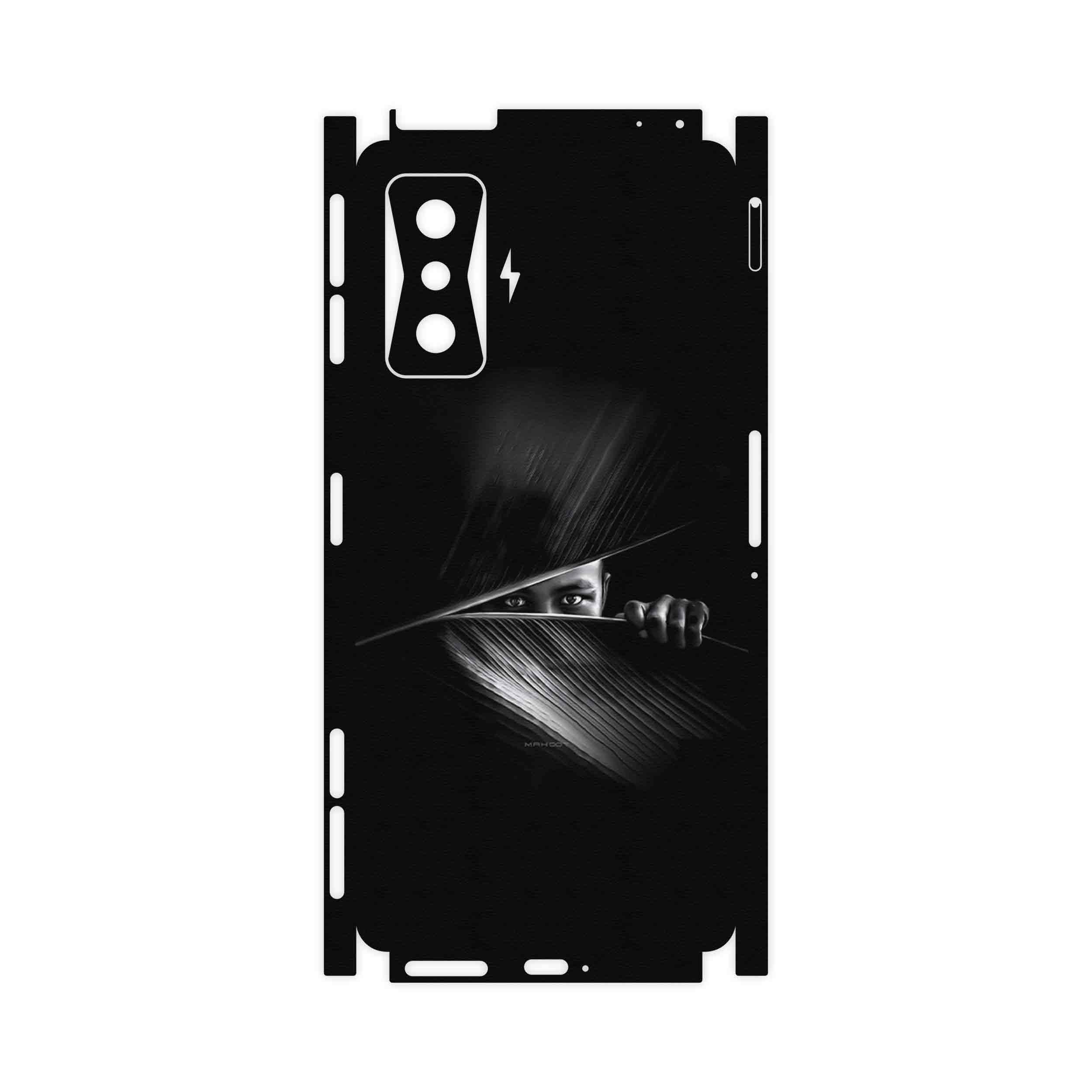 برچسب پوششی ماهوت مدل Black Portrait-FullSkin مناسب برای گوشی موبایل شیائومی Redmi K50 Gaming