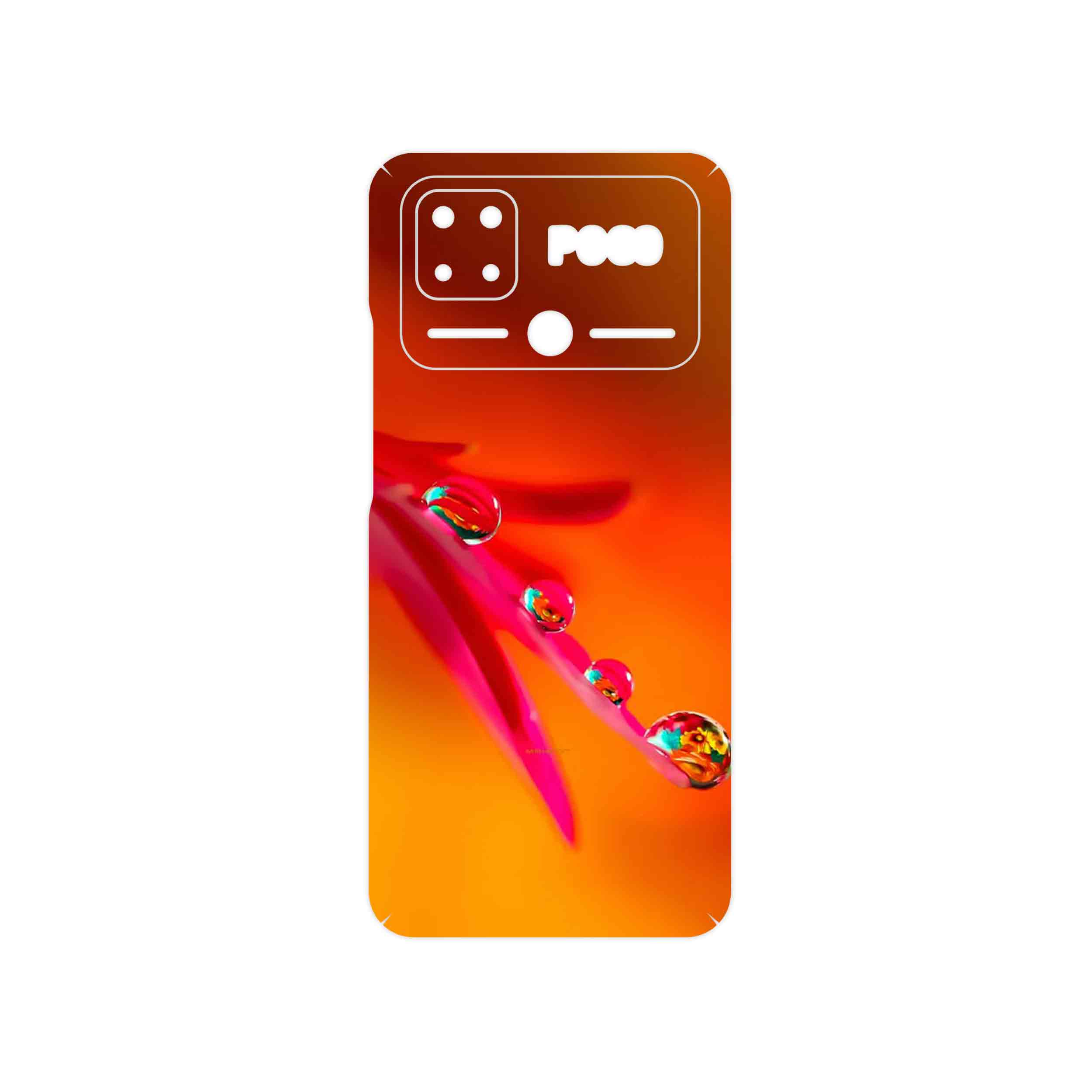 برچسب پوششی ماهوت مدل Plant dew مناسب برای گوشی موبایل شیائومی Poco C40