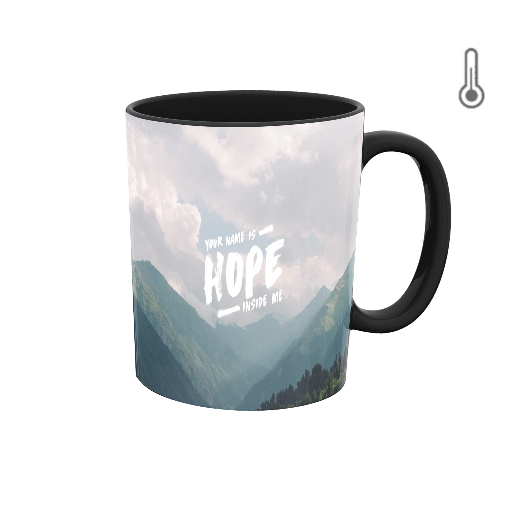 ماگ حرارتی طرح انگیزشی و امید 