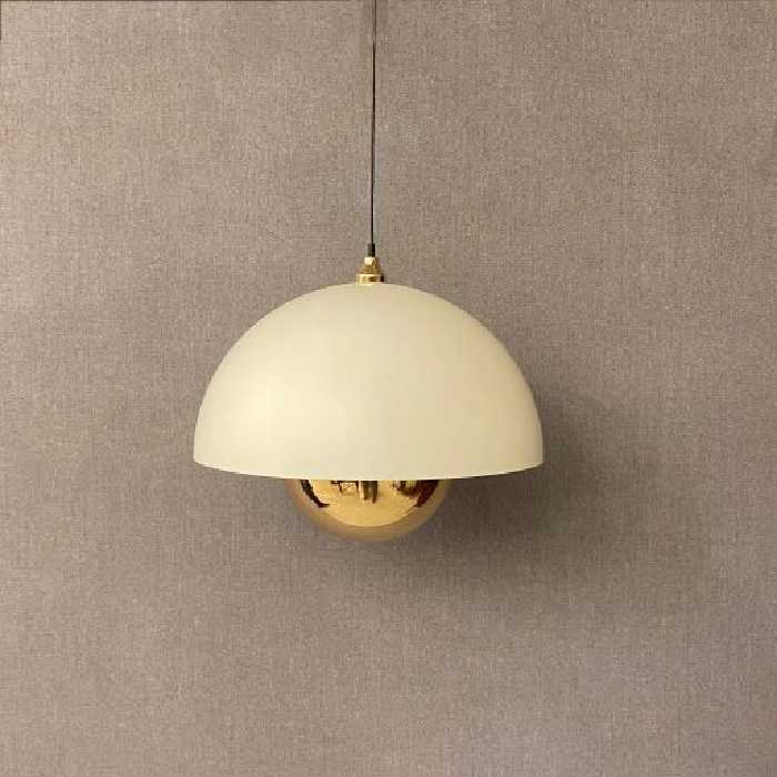 لوستر آویز مدرن سفید ،لوستر مدرن اتاق و آشپزخانه |ترنم گالری