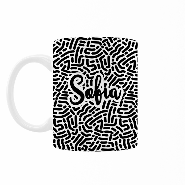 ماگ رژارت مدل اسم سوفیا