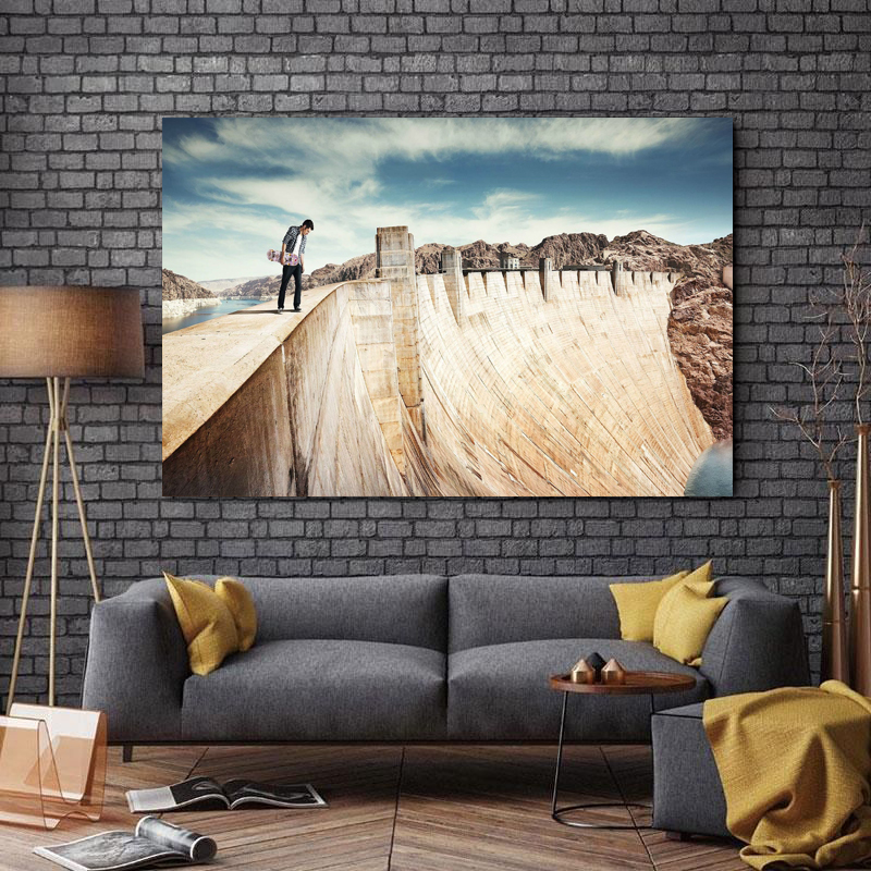 تابلو شاسی طرح اسکیت برد کد 392