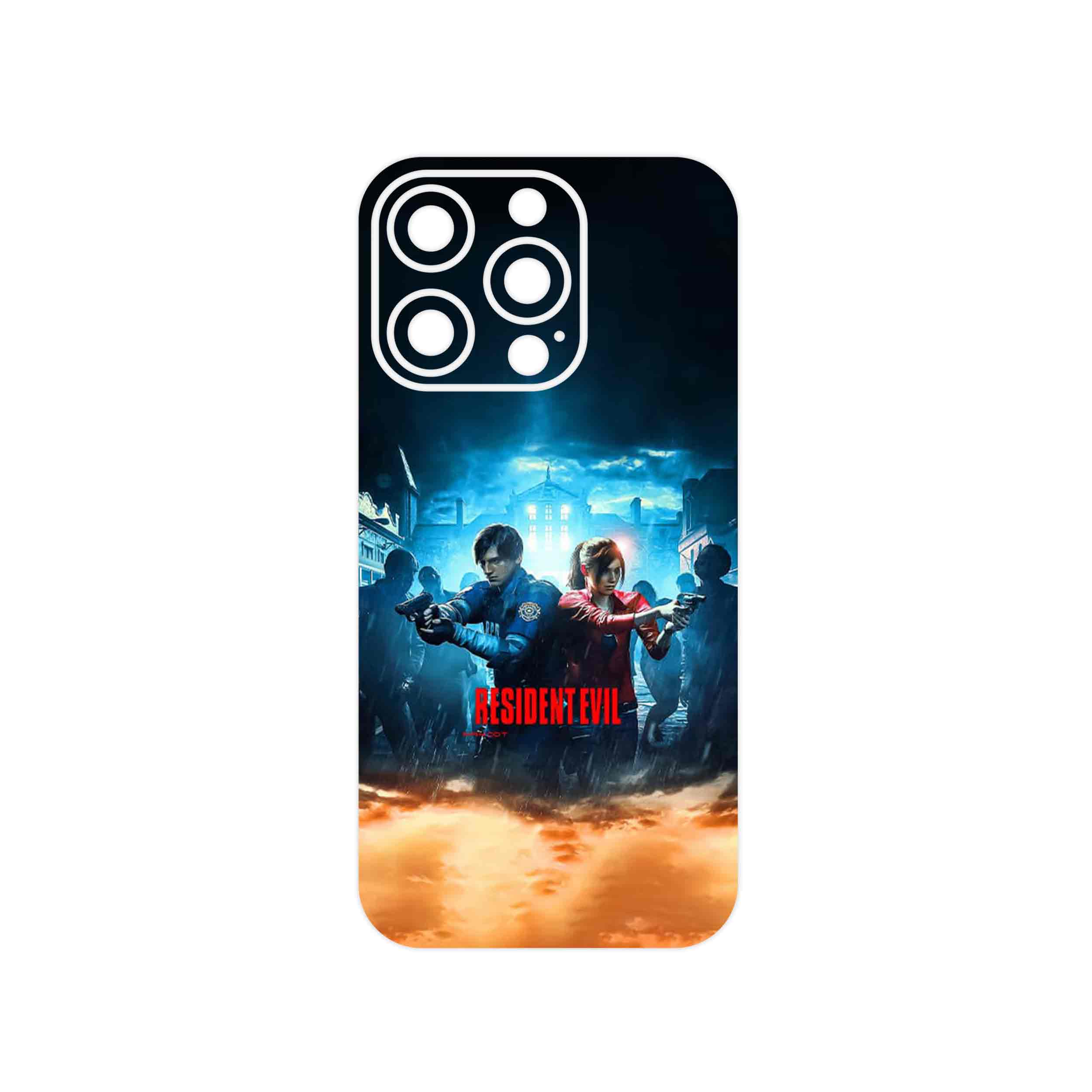 برچسب پوششی ماهوت مدل Residentevil Game Series مناسب برای گوشی موبایل اپل iPhone 14 Pro