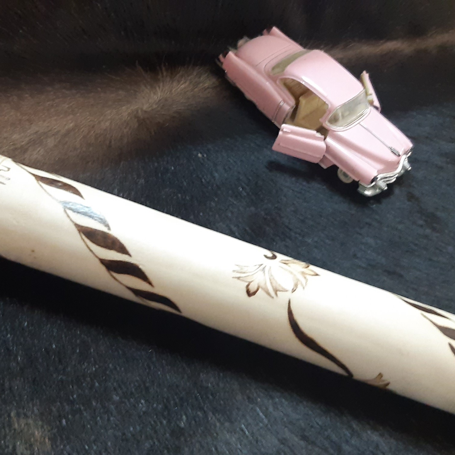 وردنه چوبی سوخت نگاری مناسب اشپزی و قنادی