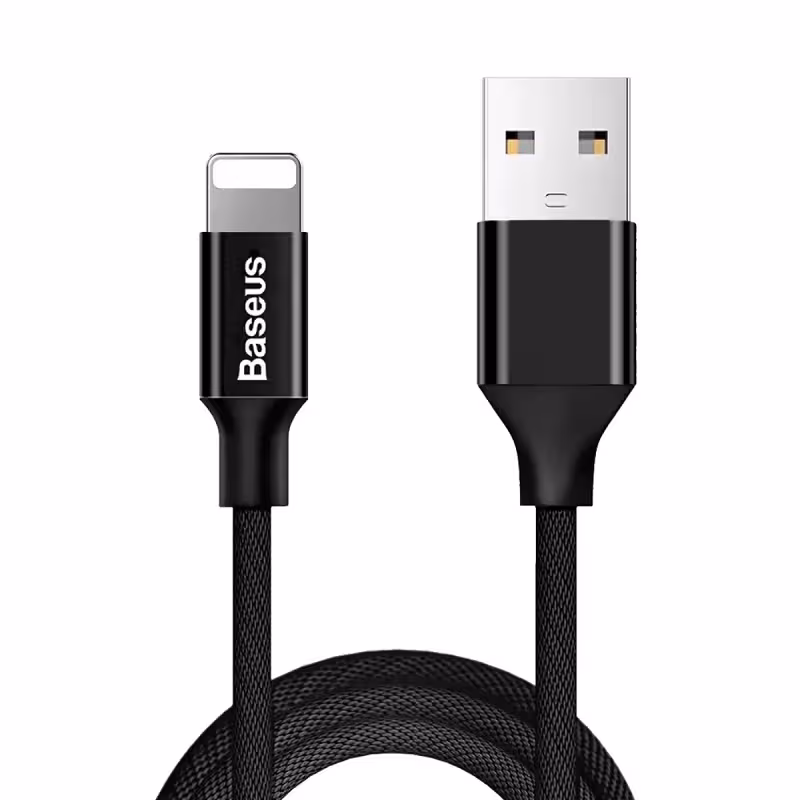 کابل لایتنینگ بیسوس Baseus Yiven Cable CALYW-A01 طول 1.8 متر و توان 2 آمپر