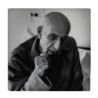 کاشی طرح پرتره دکتر مصدق مدل لوحی کد klh1470