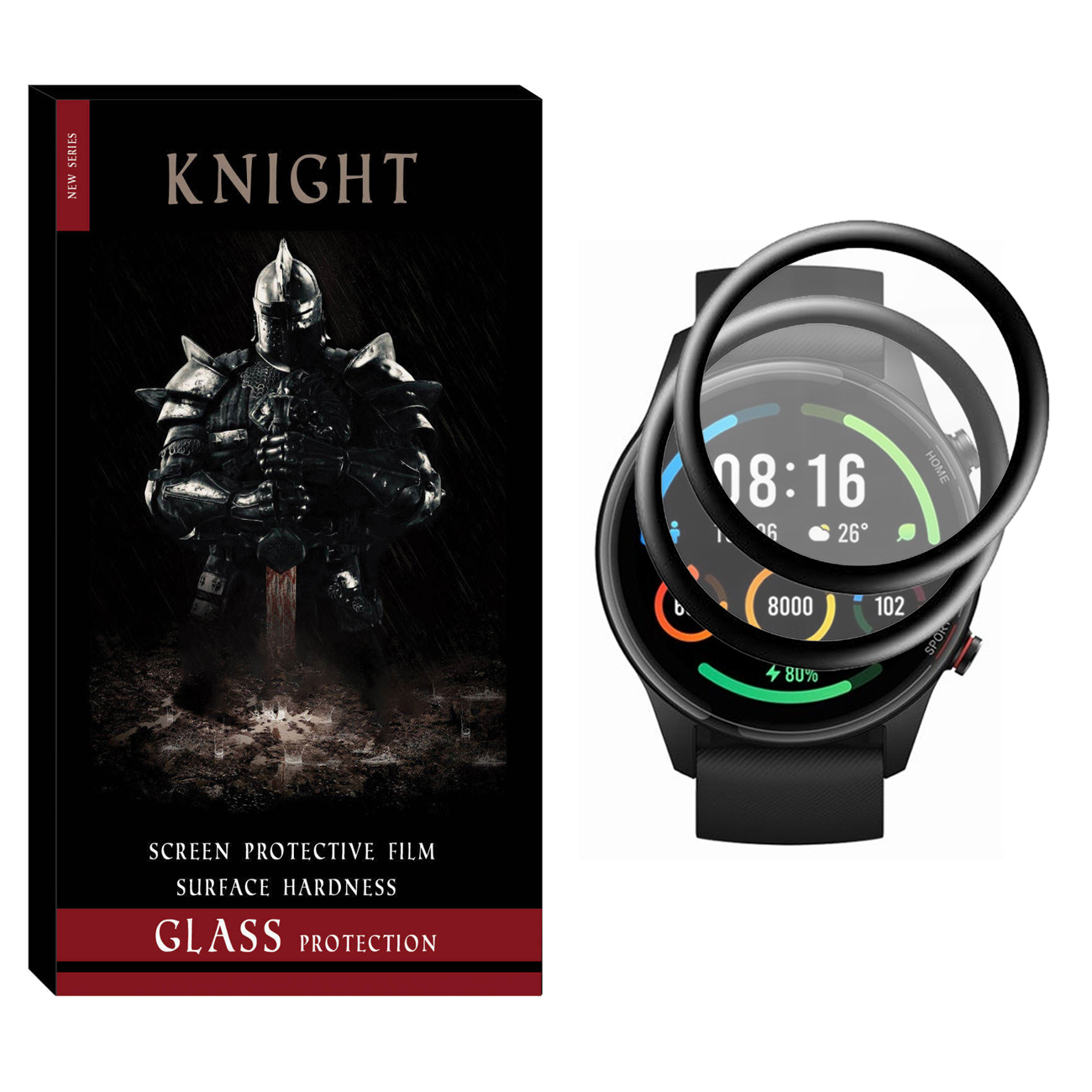 محافظ صفحه نمایش نانو نایت مدل NKT مناسب برای ساعت هوشمند شیائومی Mi Watch بسته دو عددی