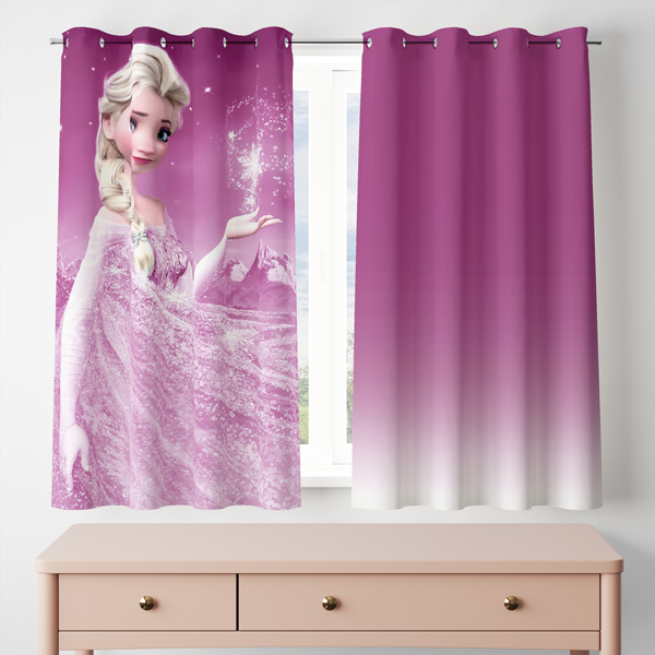 پرده مدل مخمل پانچی کد 7815 سایز 280x140 سانتی متر