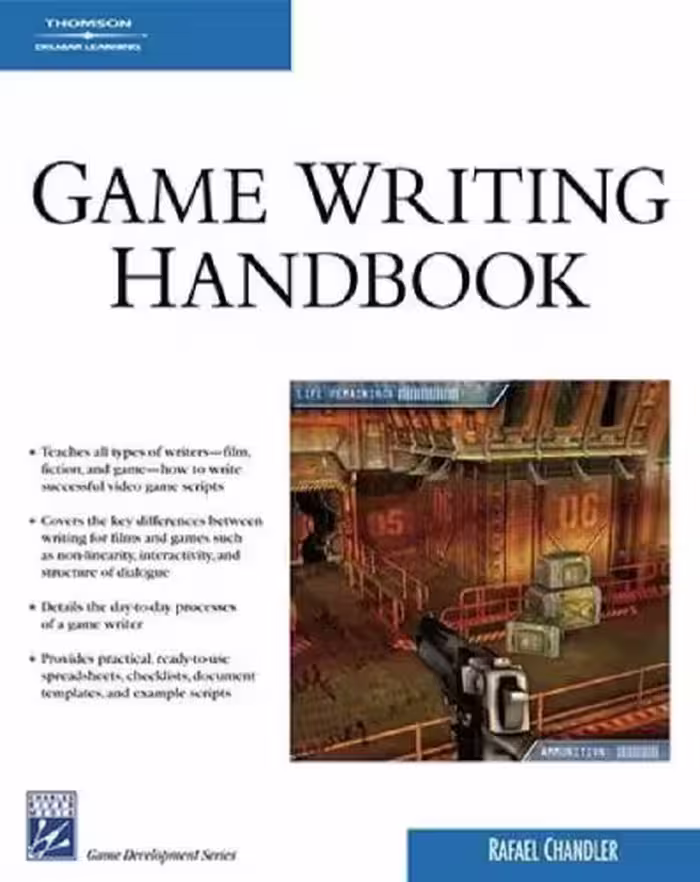 خرید و دانلود نسخه کامل کتاب Game Writing Handbook