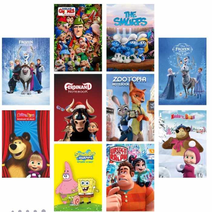 دفتر مشق مدل 010 بسته 10عددی  ارسال رایگان 