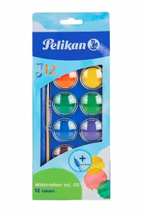 آبرنگ 12 رنگ J12 پلیکان pelikan