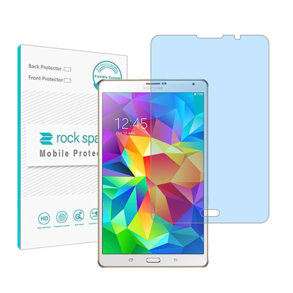گلس تبلت سامسونگ Galaxy Tab S 84 مدل نانو هیدروژل آنتی بلو برند راک اسپیس کد 10435L