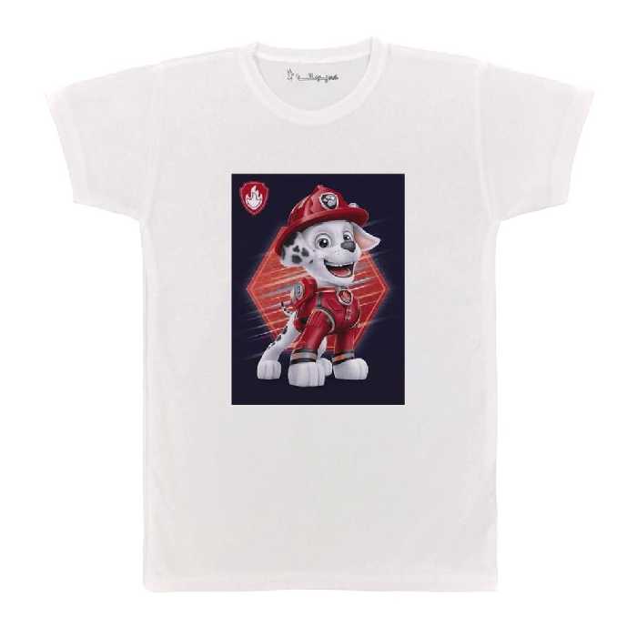تی شرت بچگانه پرمانه طرح سگ های نگهبان کد pmt.5877