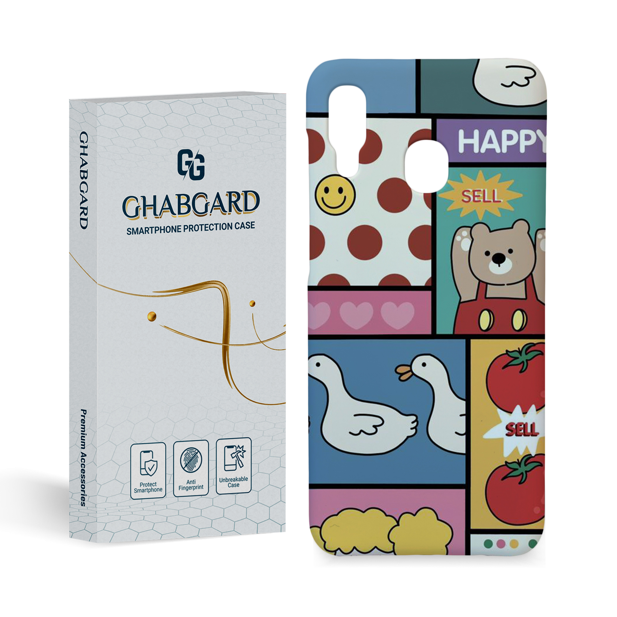 کاور قاب گارد مدل دخترانه مناسب برای گوشی موبایل سامسونگ Galaxy a30 /a20