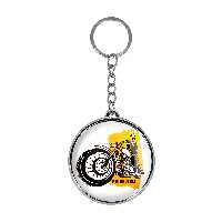 جاکلیدی خندالو طرح موتور سیکلت مدل دوطرفه کد 1034410346