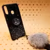 کاور طرح ستاره کد 01 مناسب برای گوشی موبایل سامسونگ Galaxy A20s به همراه بند و پایه نگهدارنده