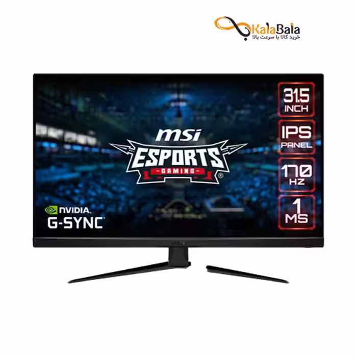 مانیتور گیمینگ MSI G321Q: نمایشگر 2K با نرخ 170 هرتز و کیفیت IPS