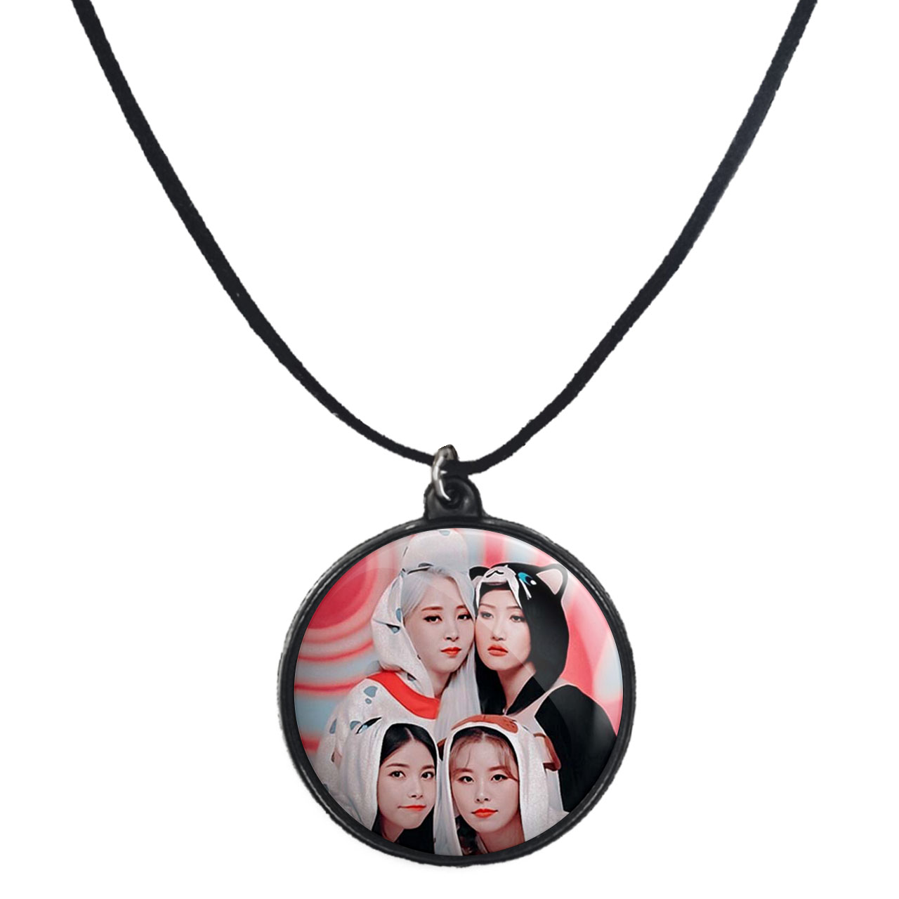 گردنبند پرمانه طرح mamamoo کد pmb.13387 مدل دو طرفه
