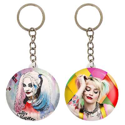 جاکلیدی خندالو مدل هارلی کوئین کد 38773878 مجموعه 2 عددی