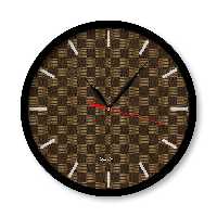 ساعت دیواری راویتا طرح لویی ویتون مدل 1210