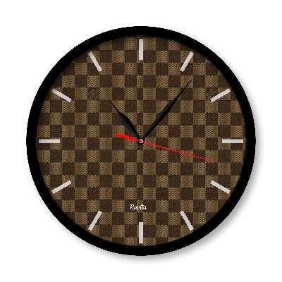 ساعت دیواری راویتا طرح لویی ویتون مدل 1210