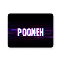 برچسب تاچ پد دسته بازی پلی استیشن 4 ونسونی طرح Pooneh