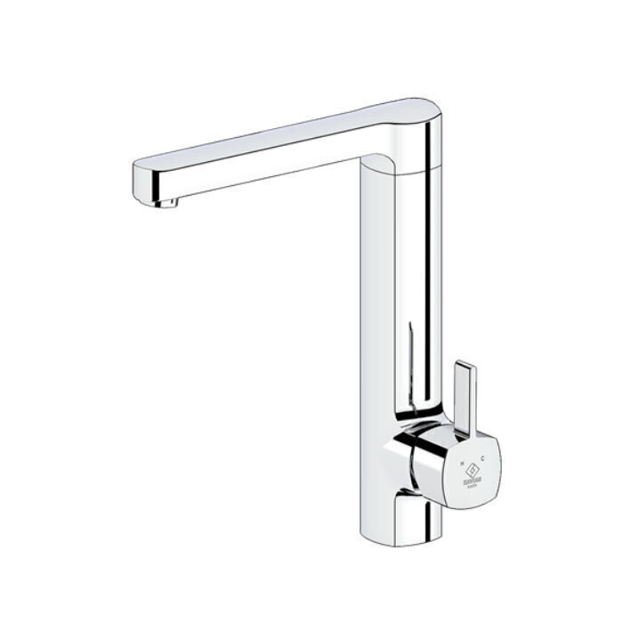 شیر ظرفشویی کاویان مدل ساتین