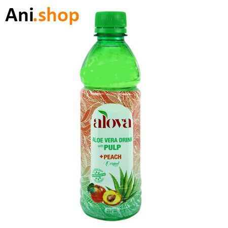 نوشیدنی پالپ دار هلو آلوئه ورا 420 گرم کد H12