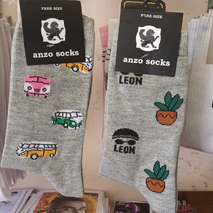 جوراب ساقدار سوپرپنبه طوسی