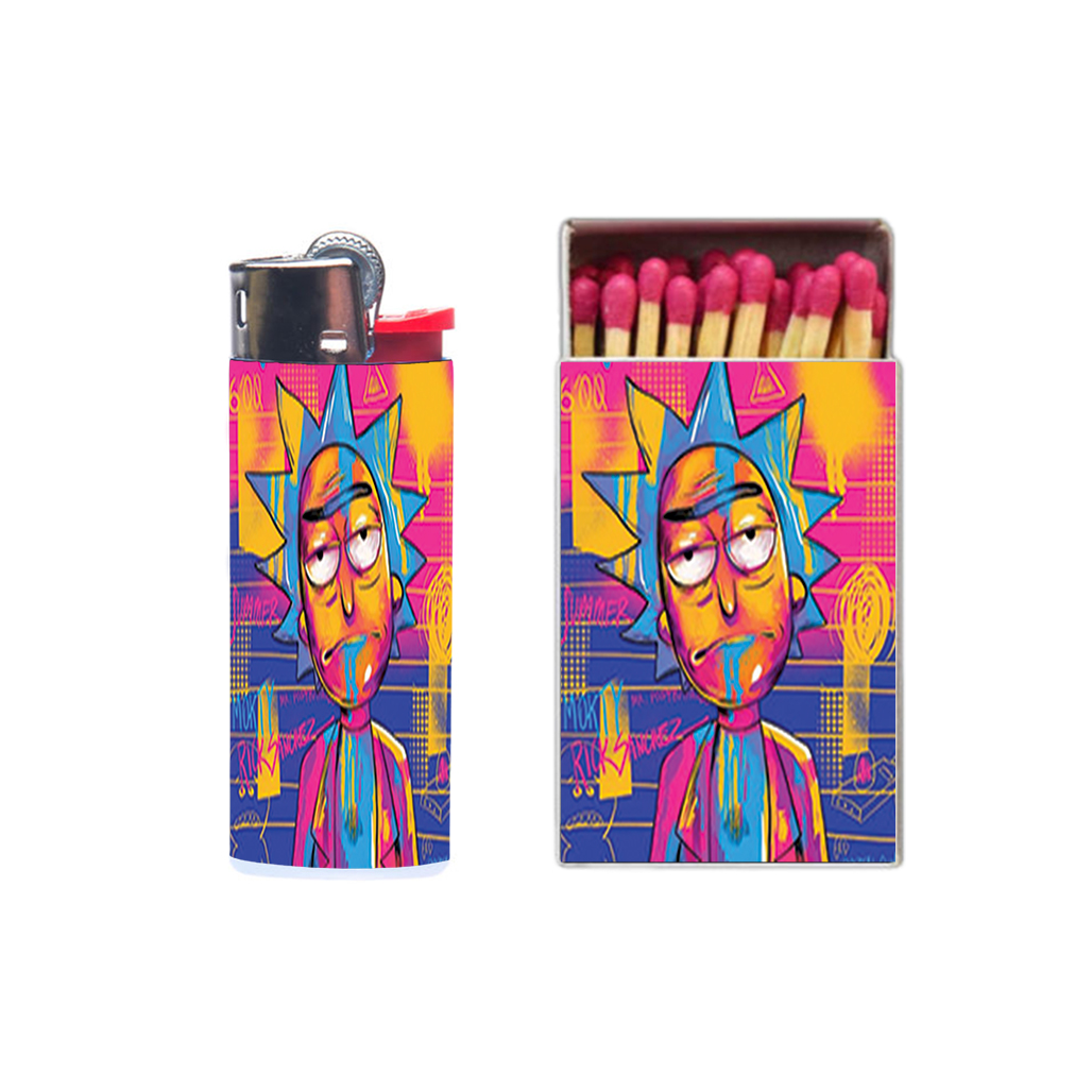 فندک و کبریت مدل ریک و مورتی کد 138