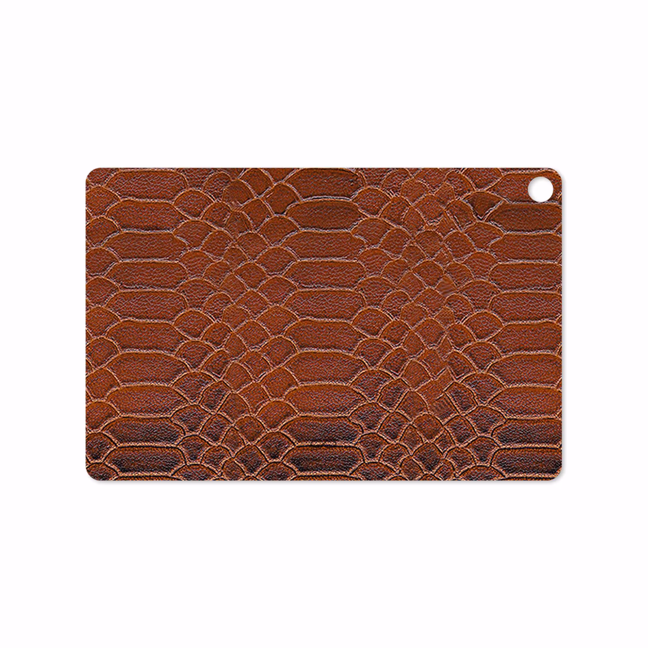 برچسب پوششی ماهوت مدل Brown-Snake-Leather مناسب برای تبلت هوآوی Matepad T10 2020 AGS-L09