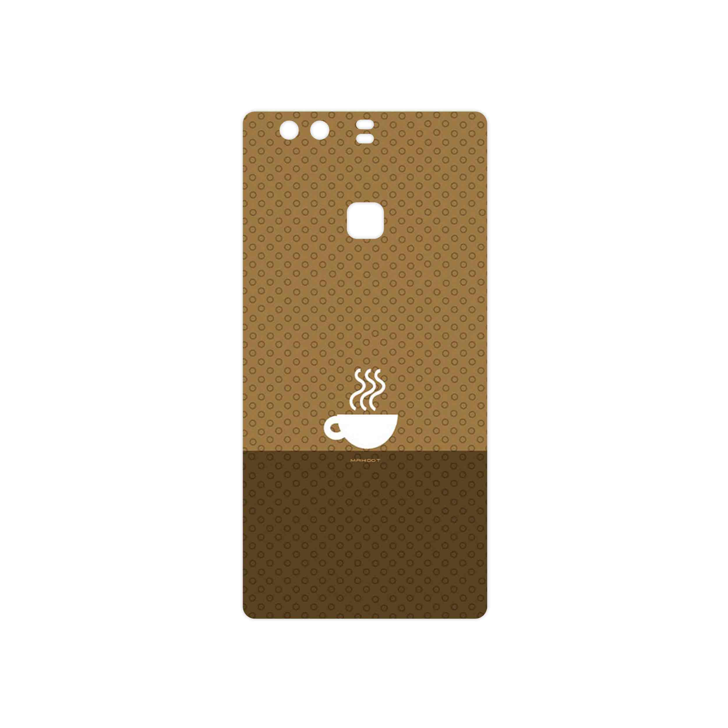 برچسب پوششی ماهوت مدل Minimal Cup of Coffee Icon مناسب برای گوشی موبایل هوآوی P9 Plus