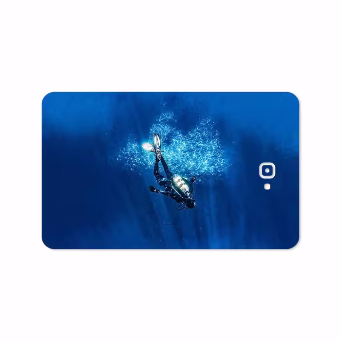 برچسب پوششی ماهوت مدل Scuba Diving مناسب برای تبلت سامسونگ Galaxy Tab A 10.1 2016 T585