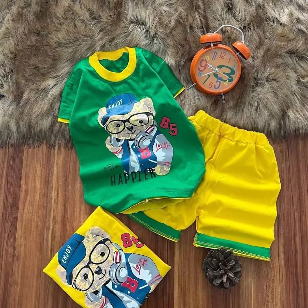 تیشرت شورتک پسرانه تدی 