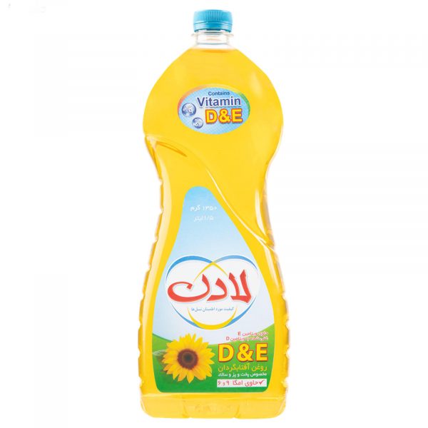 روغن مایع ویتامینه آفتاب گردان لادن – 1.5 لیتر