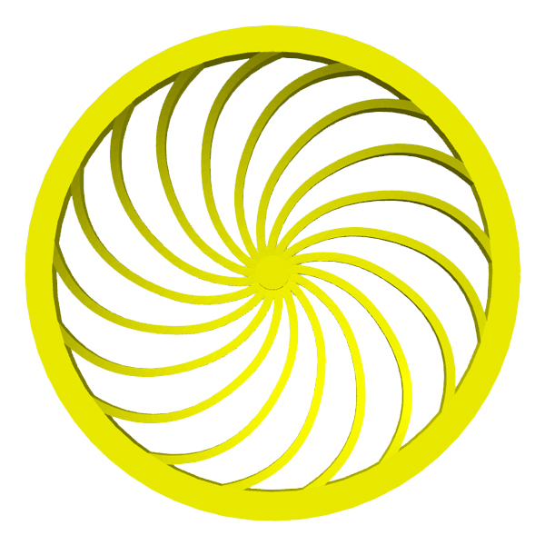 قالب شیرینی مدل نان برنجی کد 15