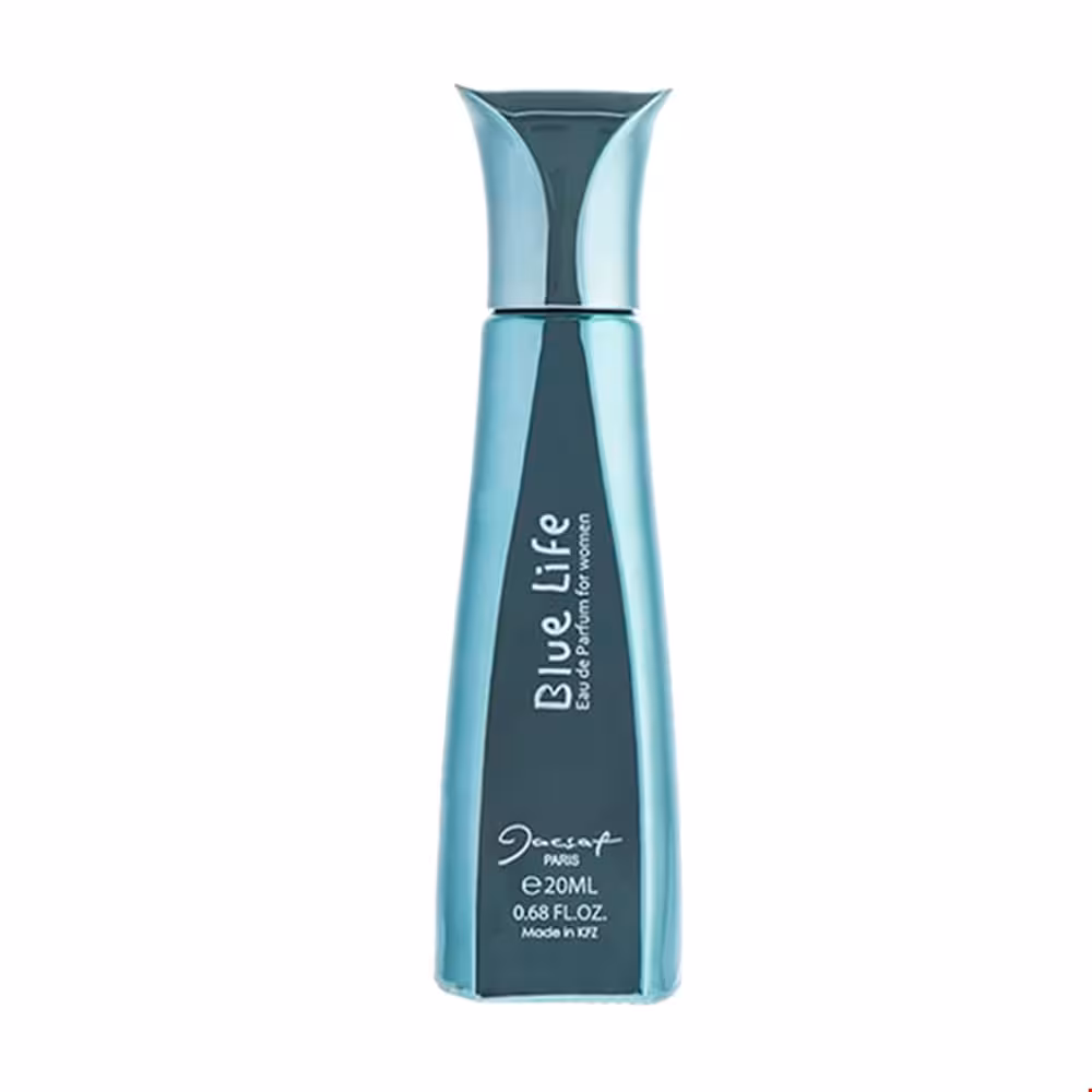 عطر جیبی زنانه مدل بلو لایف ژک ساف 20 میلی لیتری