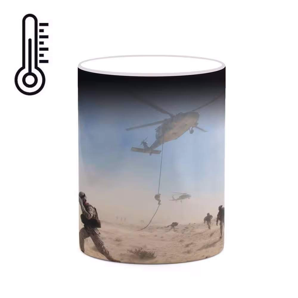 ماگ حرارتی کاکتی طرح هلی کوپتر مدل mgh20415