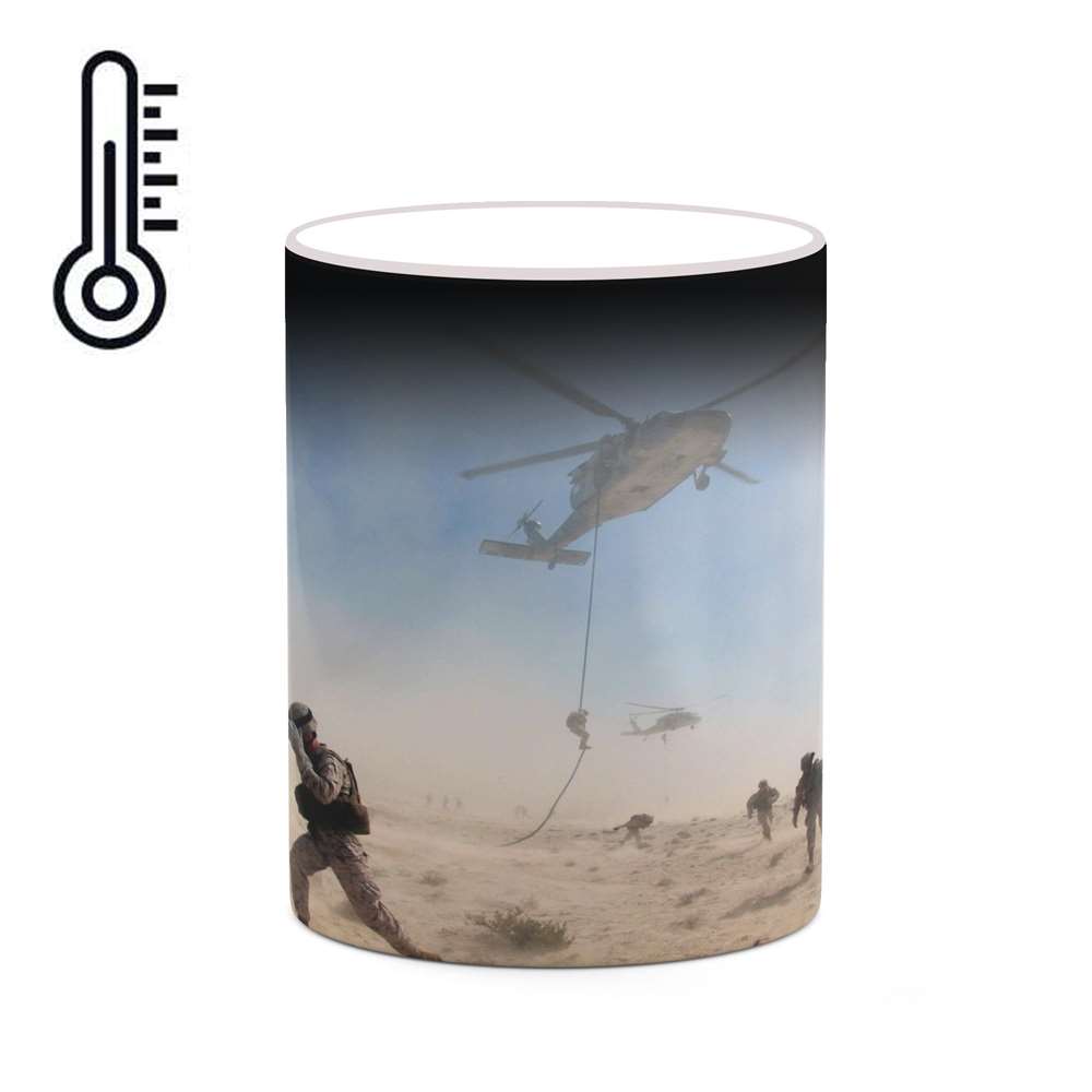 ماگ حرارتی کاکتی طرح هلی کوپتر مدل mgh20415