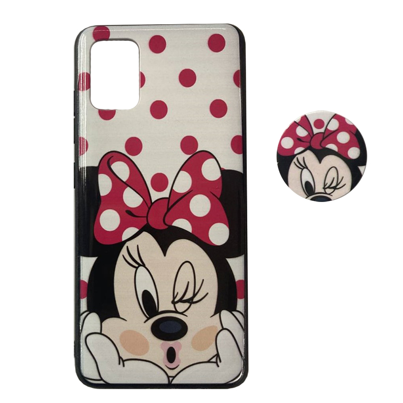 کاور مدل TD-001 مناسب برای گوشی موبایل سامسونگ Galaxy A51 به همراه پایه نگهدارنده