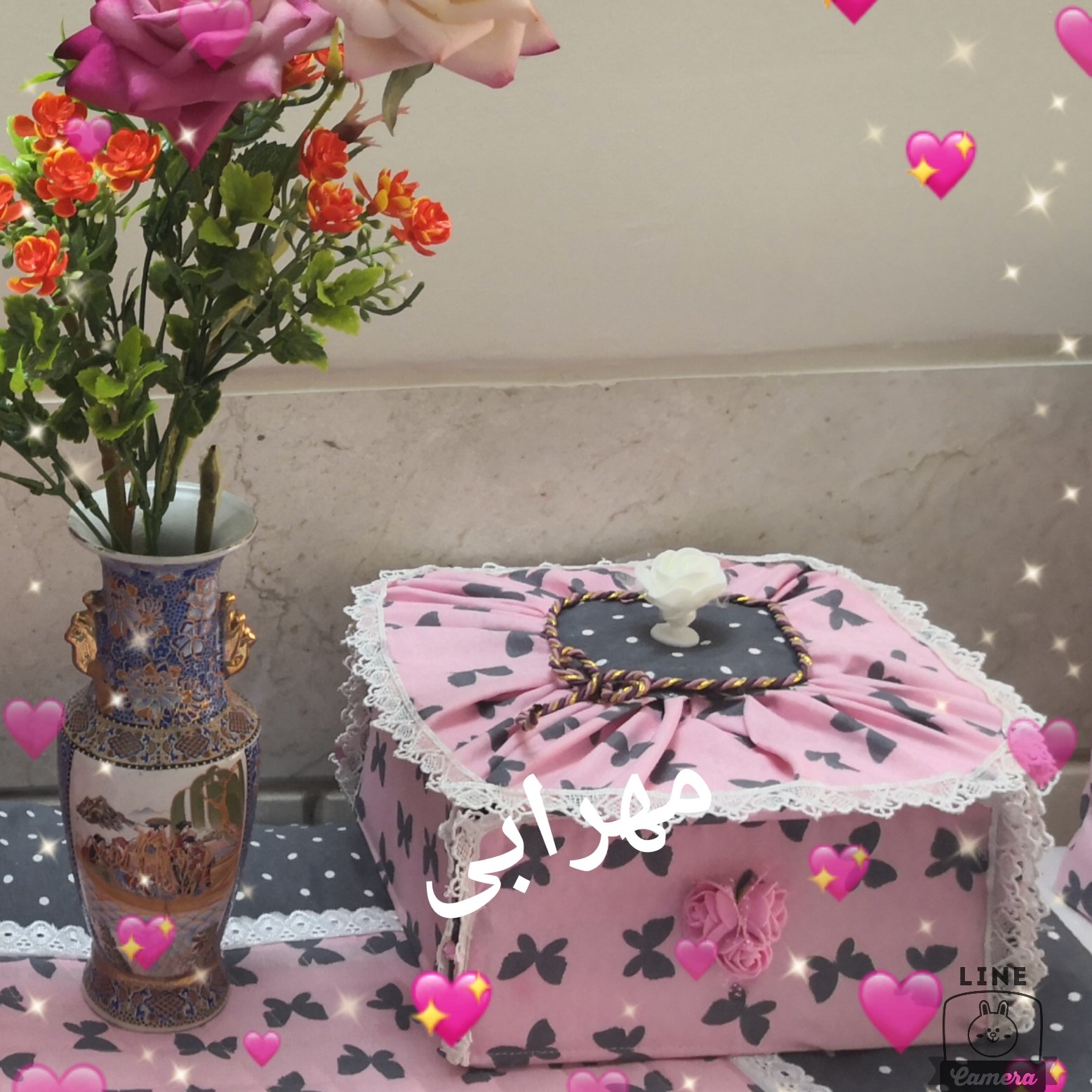 باکس درب دار نان رومیزی