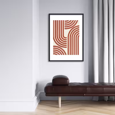 تابلو فورنیمو مدل دکوراتیو Abstract Various Waves کد 0310B