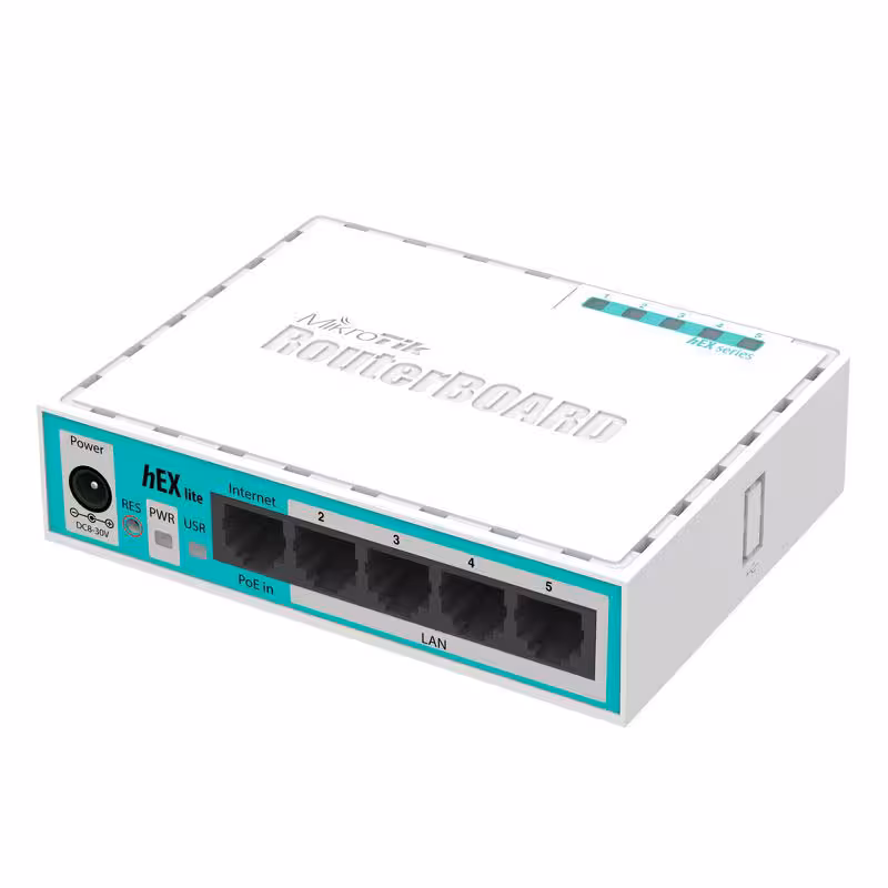 Mikrotik hEX lite Wired Routerboard