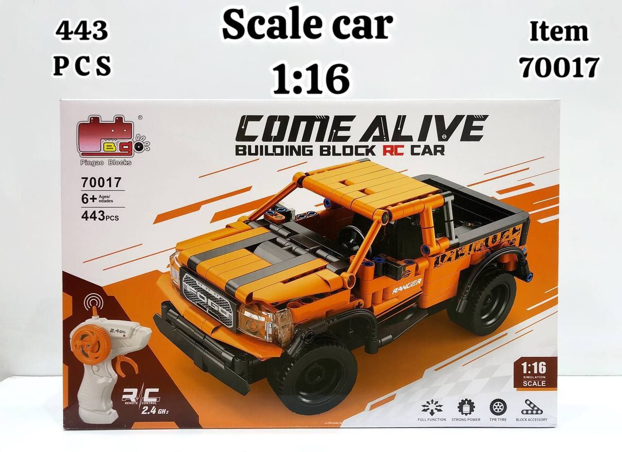 لگو ماشین کنترلی فورد ربتور شارژی آیتم 70017