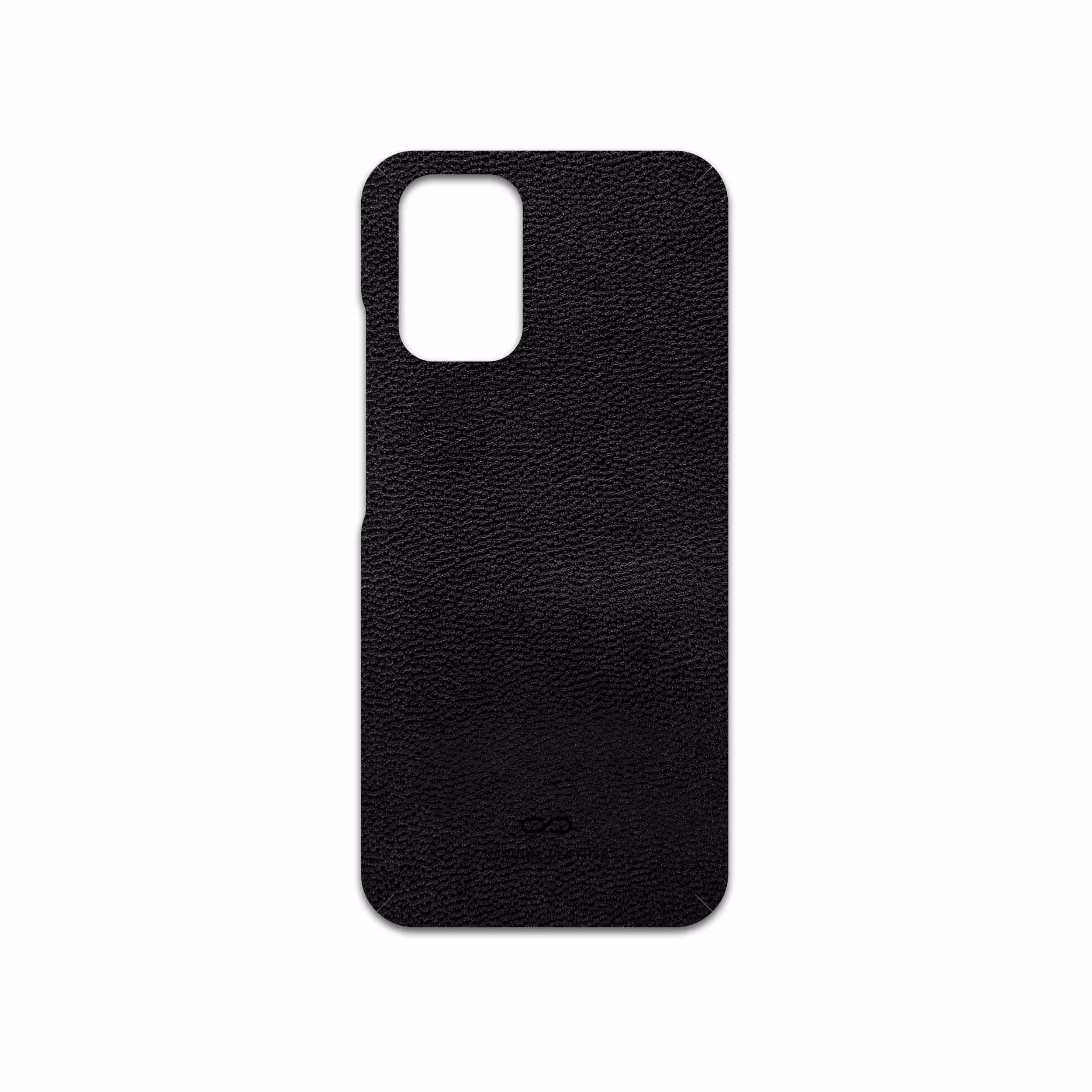 برچسب پوششی ماهوت مدل Black-Leather مناسب برای گوشی موبایل شیائومی Redmi Note 10