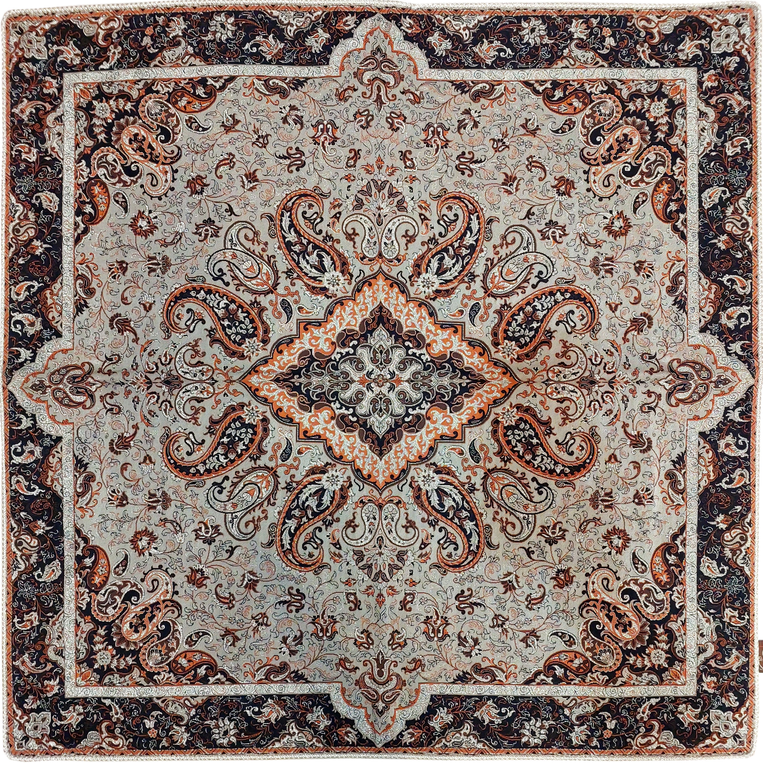 رومیزی ترمه صفائی مدل br کد 21