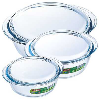 ظرف پخت پیرکس مدل px200 مجموعه 3 عددی