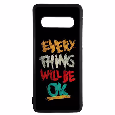 کاور طرح تایپوگرافی کد 1105340 مناسب برای گوشی موبایل سامسونگ galaxy s10